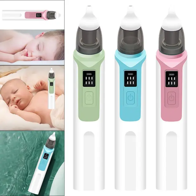 Baby Nasensauger Wiederaufladbarer batteriebetriebener Nasenreiniger für