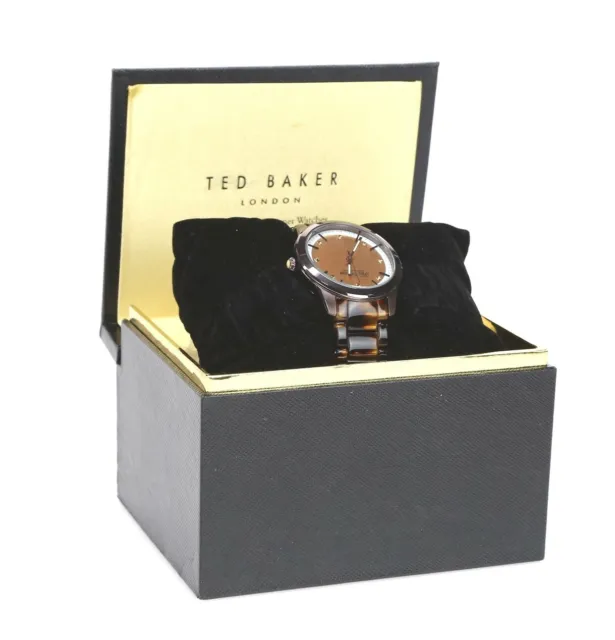 Ted Baker Women's TE4081 Dress Sport Rose Gold Dial Bronzelite Watch 137965