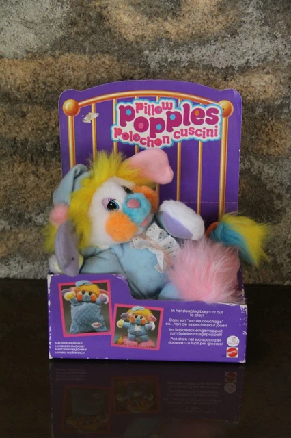 Peluche Popples Indien Série Carnaval Mattel 1988