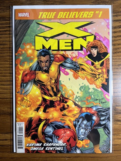 True Believers: X-Men - Karima Shapandar, Omega Sentinel 1 Nm Marvel Comics 2019