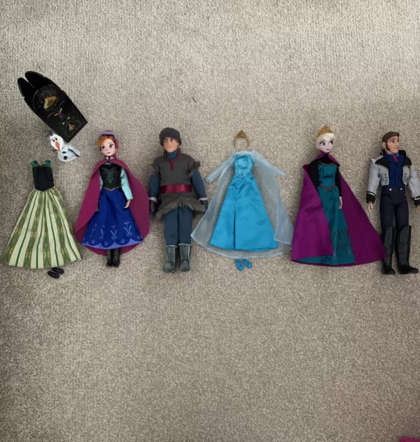 ENSEMBLE EXCLUSIF DE poup es congel es Disney Store EUR 233 18