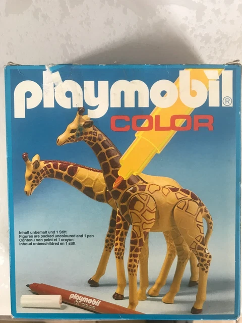 PLAYMOBIL VINTAGE BÉDOUINS safari coiffe rouge pour femme sets 3415