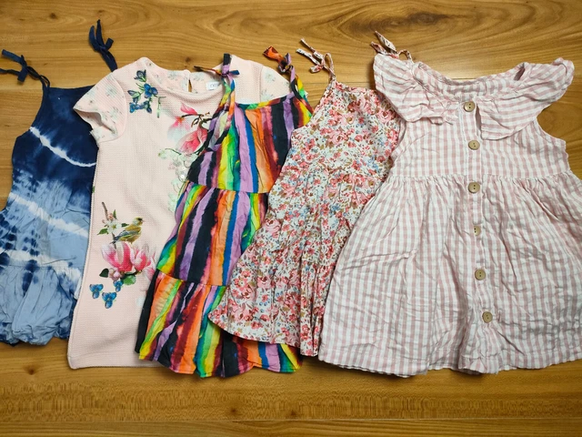 {F658} NEXT girls 12-18 months summer dress bundle