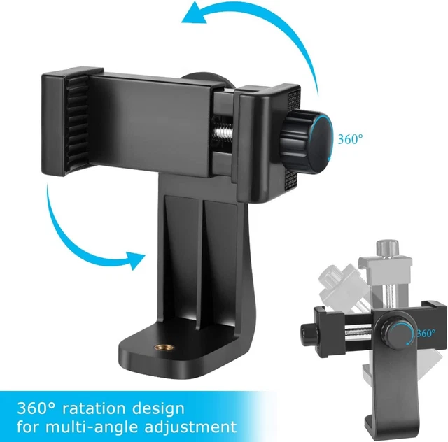 Universal Smartphone Tripod Stand Holder Cell Phone Clip Mount Adapter support