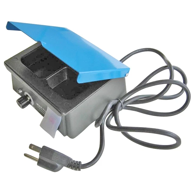 300W 110V Dental Lab Digital 3-Well Analog Wax Pot Heater healting melting USA