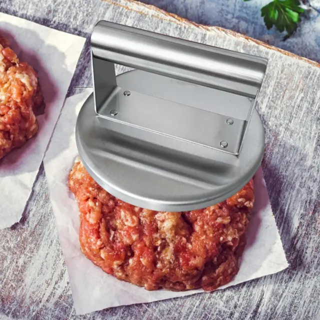 Pressa Burger Smasher Gadget da cucina Scioglicarne per bistecca al barbecue