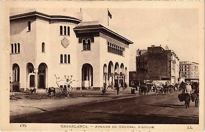 CPA AK MAROC CASABLANCA - Avenue du General D'Amade (92676)