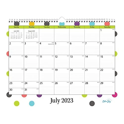 20232024 ACADEMIC YEAR Teacher Monthly Wall Calendar, 15" x 12
