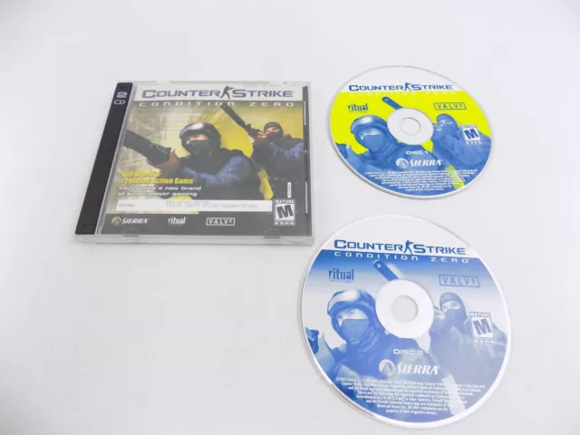 Counter-Strike: Condition Zero (PC) - Used - COMPLETE W/ 2 DISCS