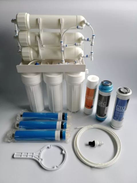 450gpd REVERSE OSMOSIS SYSTEM   POLE WINDOW CLEANING / AQUARIUM DISCUS MARINE RO