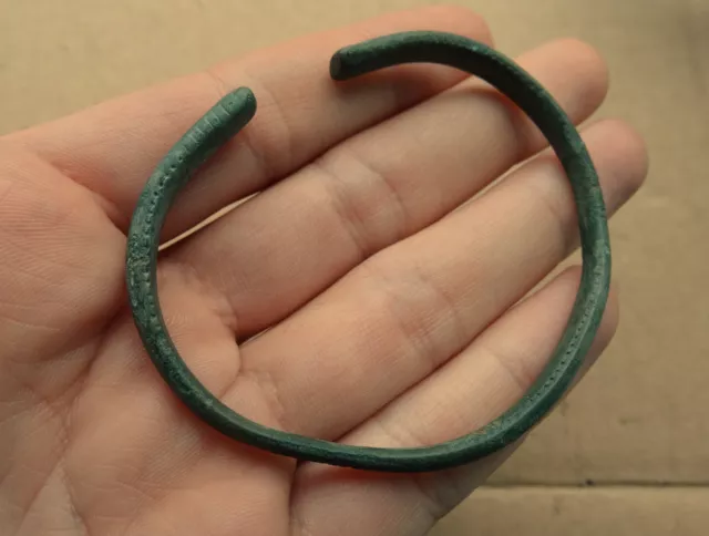 Nice Viking Bronze Bracelet 9-11 AD Kievan Rus 3