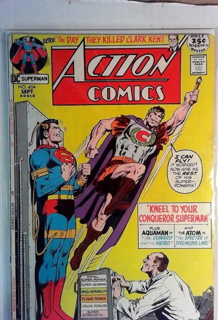 Action Comics #404 DC Comics (1971) VG+ 1st Print Comic Book