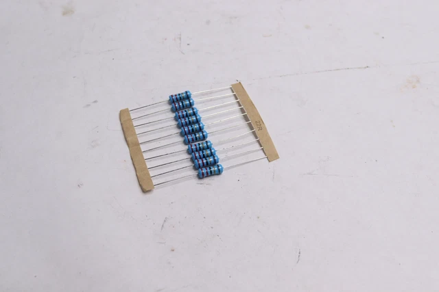(10-Pk) Metal Film Resistor 22 Ohm 1/4 W 1% RES-22R
