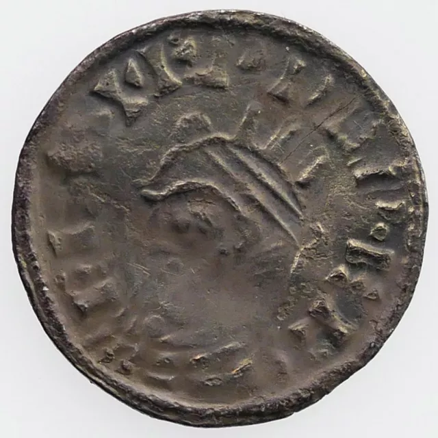 Edward the Confessor Silver Penny, Radiate Type, Lincoln, Aelfnoth,1044-1046