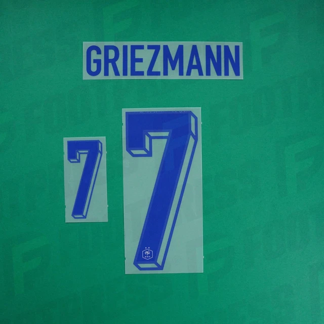 Nouveau Maillot Foot Equipe de France (Griezmann 7) Exterieur 2018/2019