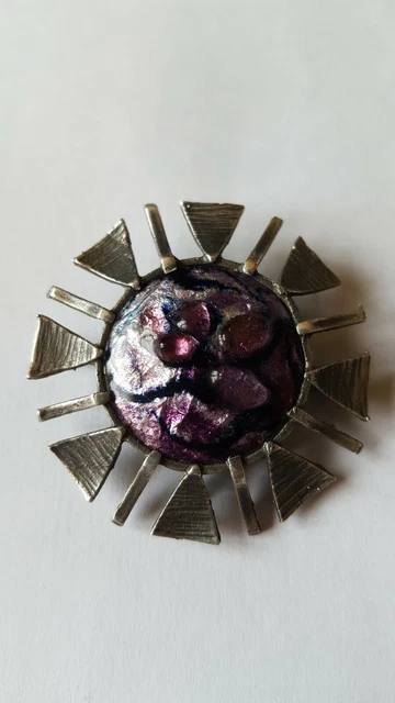 Ancienne Broche En Argent
