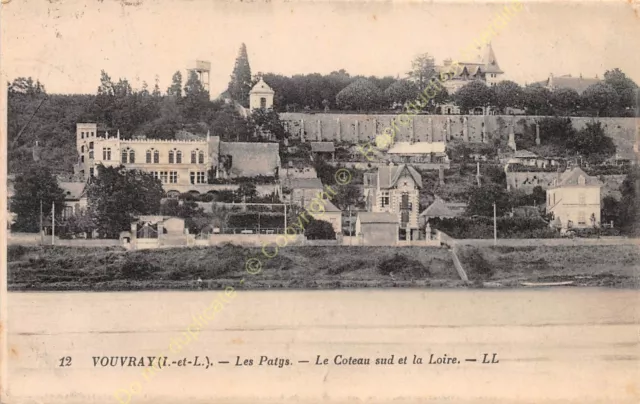 CPA 37210 Vouvray Les Patys Coteau South & La Loire Edit Ll ca1935
