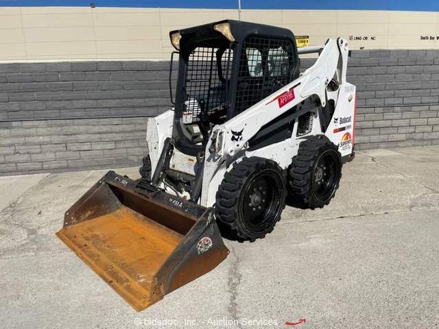 2016 Bobcat S530 Compact Skid Steer Wheel Loader Auxiliary Hydraulics bidadoo