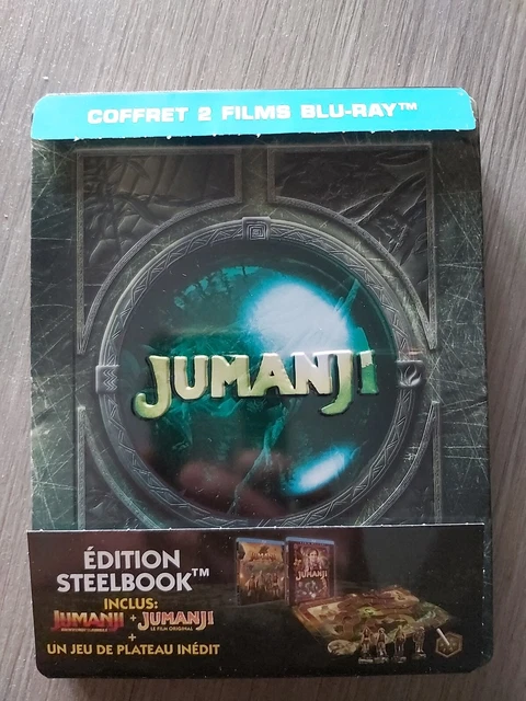 Blu Ray Steelbook " Jumanji " 2 Films  ( Édition Française)