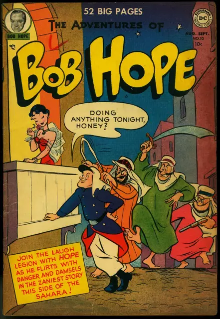 Adventures Of Bob Hope #10  1951 - DC  -VG - Comic Book