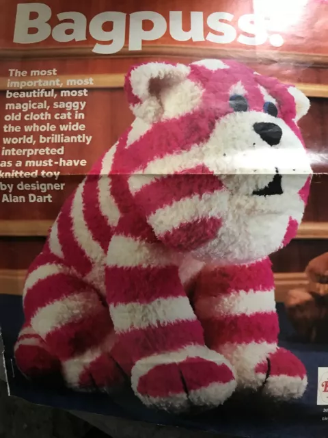 Alan Dart Bagpuss Toy Knitting Pattern