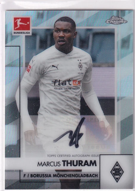 Carte Topps Bundesliga 2022-23 – Jade Marcus Thuram /50, Gladbach, Near Mint