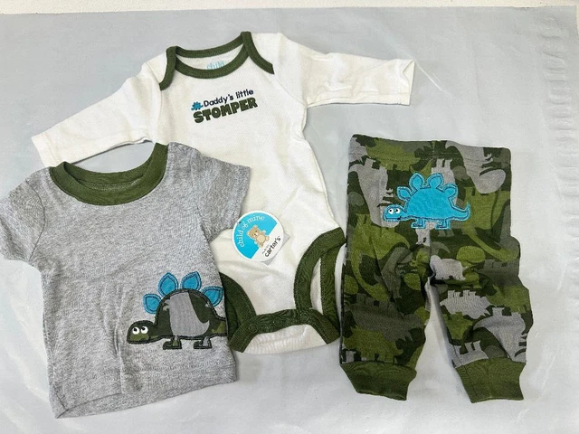 Child of mine by Carter's 's 3 piece baby set Dino Newborn