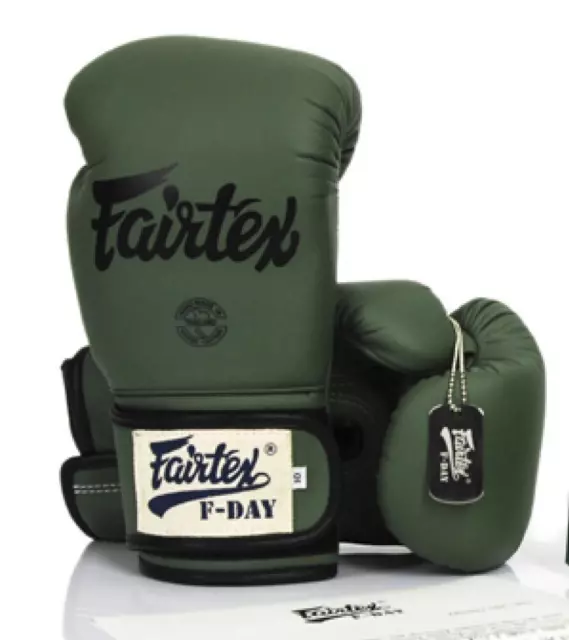 Fairtex Bgv11 F-Day New Muay Thai Boxing Gloves Mma 8 - 16Oz