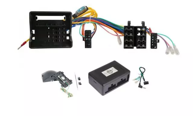 Auto Radio CAN BUS Lenkrad Adapter + Warnsignale und PDC BMW 3er E91 Touring