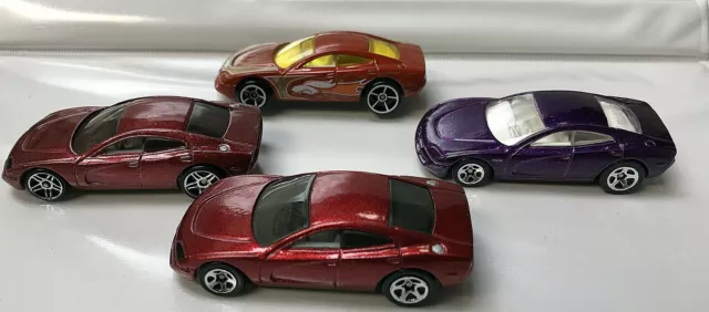 Lot Of 4 Hot Wheels Dodge Charger R/T Easter Eggsclusives 1St Edition Purple Red