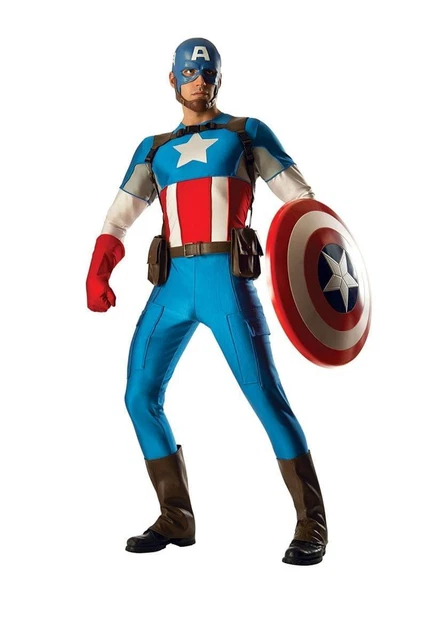 Captain America Grand Heritage Adult Collectors Costume X-Large