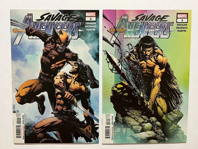 Savage Avengers Vol 1 & Vol 2 Kulan Gath Mega Lot of 36! 3