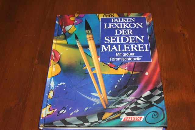 Léxico halcón de pintura de seda libro encuadernado alta calidad consejos para creativos