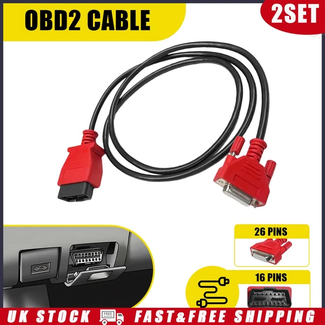 Upartcare OBDII Cable For Snap-on DA-4 – Compatible With SOLUS ULTRA Scanner, 1-Year Warranty, EAX0068L10BE
