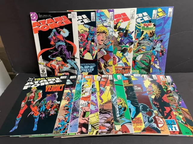 Atari Force #1 - #20  NM-  Complete Run  Lot of 20   1984 High Grade DC Comics