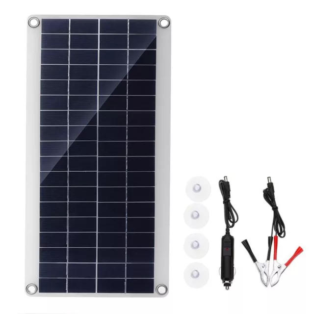 Kit de panneaux solaires puissants pour bateaux batteries solution de charge pol