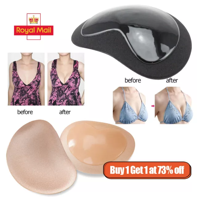 US Silicone Gel Bra Breast Enhancers Push Up Pads Chicken Fillets