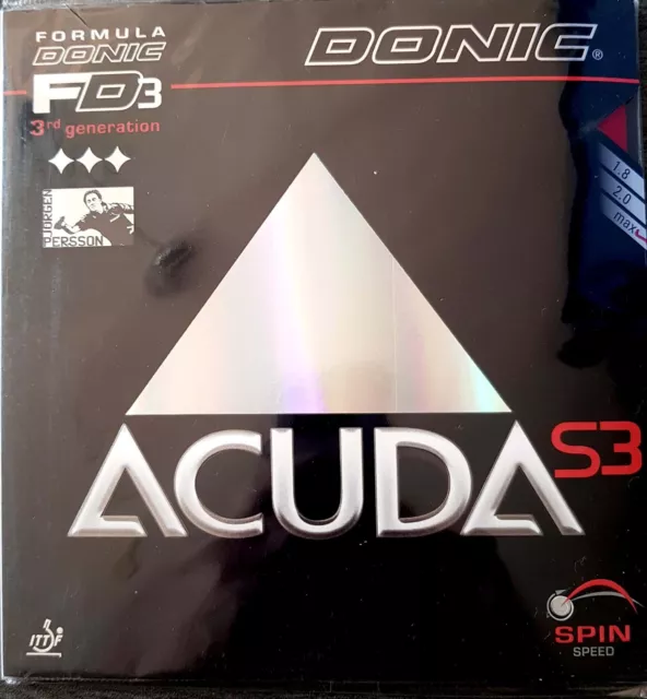 Nice Price -->> Donic TT-Belag ACUDA S3, neu & ovp