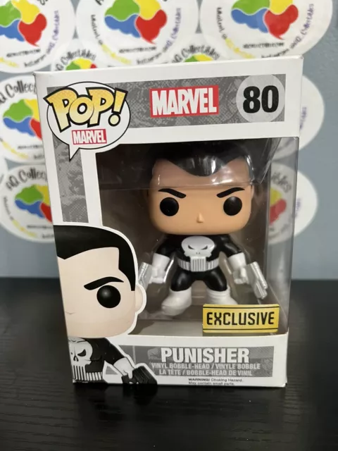 Funko Pop! Marvel The Punisher Walgreens Exclusive #80 Vaulted Retired New