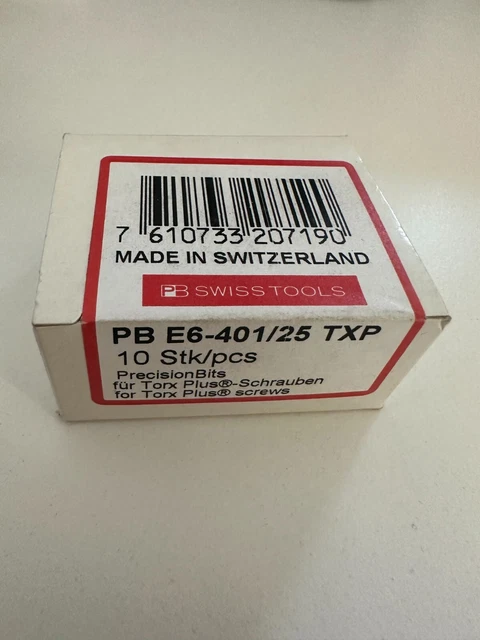 Tournevis PB Swiss Tools PB8190 PH0 - Lot De 6 - Précision Suisse
