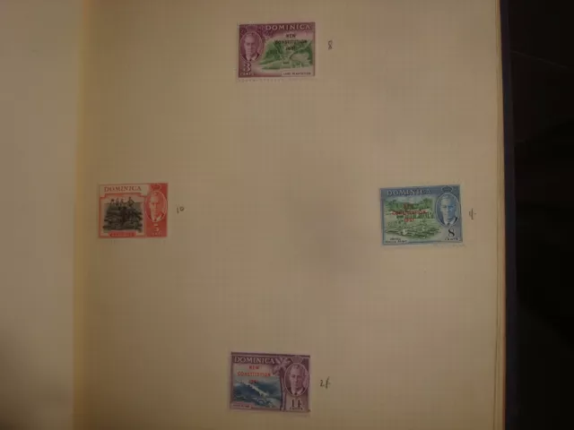 British colonial stamps : Dominica