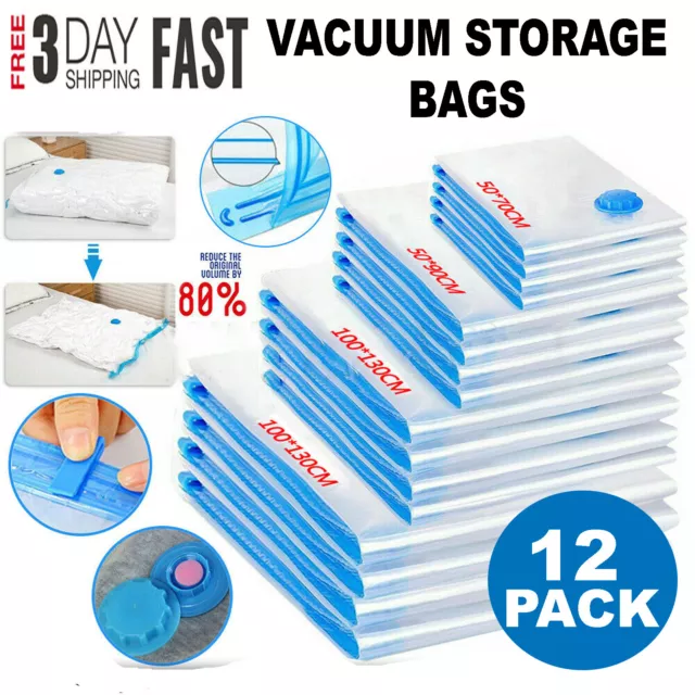 Strong Vacuum Storage Space Saving Bags Vac Bag Space Saver Vaccum Vacum Bag Uk