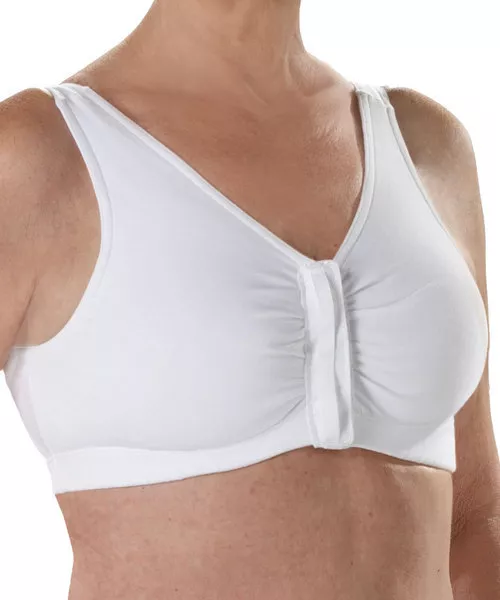 FRONT CLOSURE BRAS For Seniors Arthritis Bra Front Fastening by Silvert's  $42.99 - PicClick