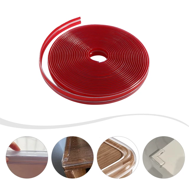 12m/40ft Baby Proofing Edge Guards Edge Protector Strip For Kids Soft Clear