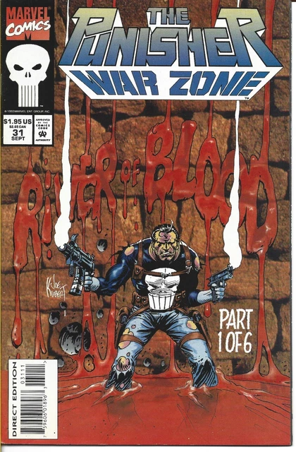 The Punisher War Zone #31 Marvel Comics 1994 Bagged And Boarded