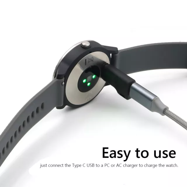 USB Ladegerät Adapter Konverter für Garmin Fenix ​​7 7S 7X 6 6S 6X (Micro USB)