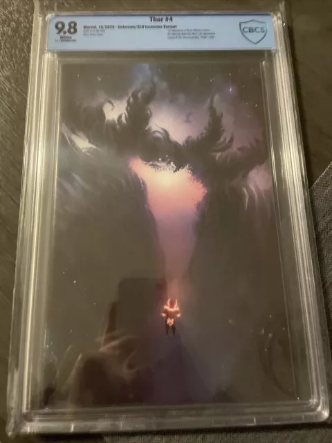 Thor #4 CBCS 9.8 2nd Second Printing Nic Klein Virgin Edition Variant Cover UCB