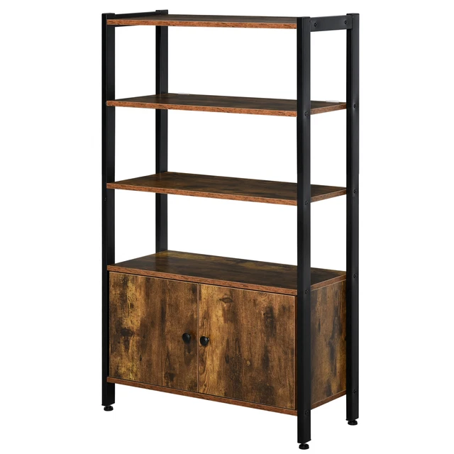 MULTIFUNCTIONAL BOOKSHELF Storage Bookcase w/ Shelves