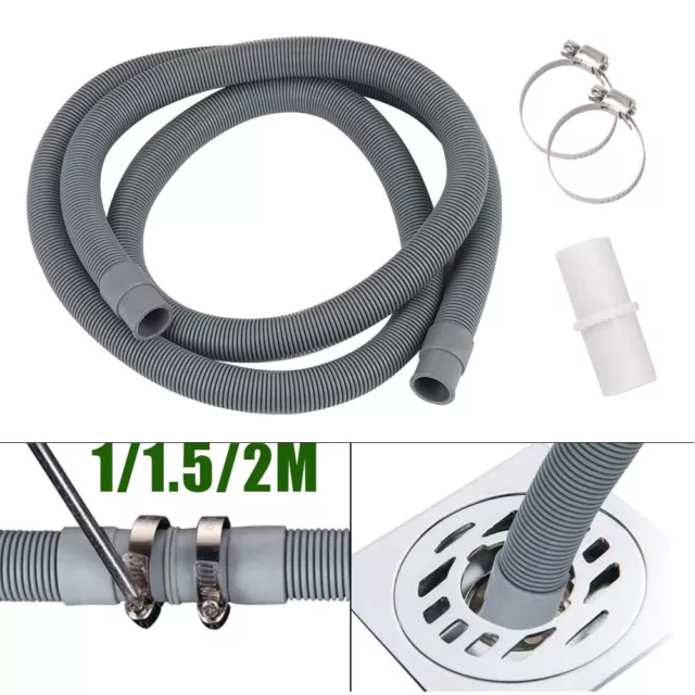 Expandable Drain Hose Extension for All Dishwashers and Washing Machines