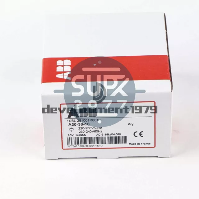 1PCS New in box ABB A30-30-10 220VAC Contactor